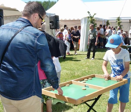 Grands jeux traditionnels en bois