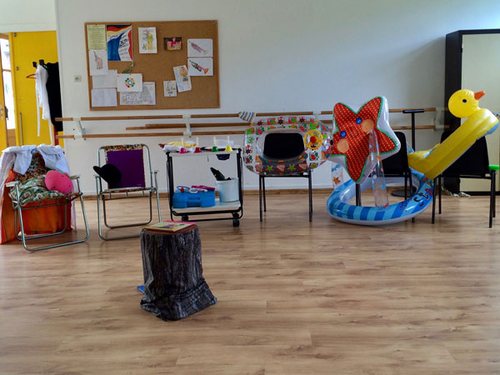 Local de répétition théâtrale à l'École de Musique des Andelys